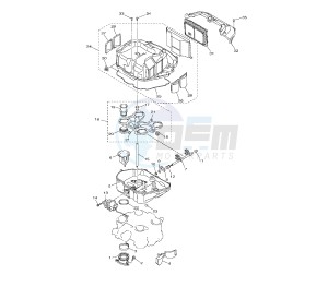 V-MAX 1700 drawing INTAKE