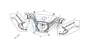 MAXSYM 400 EFI drawing COWLING HANDLEBAR