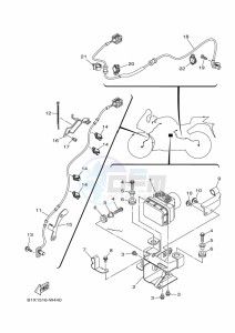 YZF250-A (B1X5) drawing ELECTRICAL 3