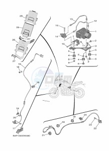 TRACER 9 GT MTT890D (BAPV) drawing ELECTRICAL 3