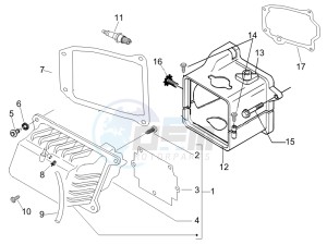 Fly 50 4t (25-30 kmh) drawing Cylinder head cover