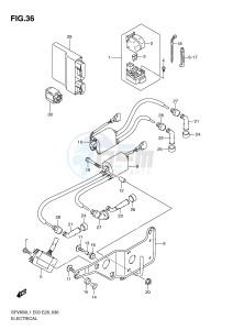SFV650 (E3-E28) Gladius drawing ELECTRICAL (SFV650L1 E33)