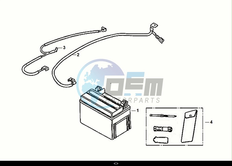 BATTERY - TOOL BOX