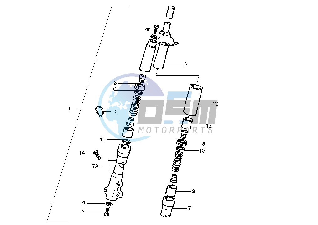 Front suspension