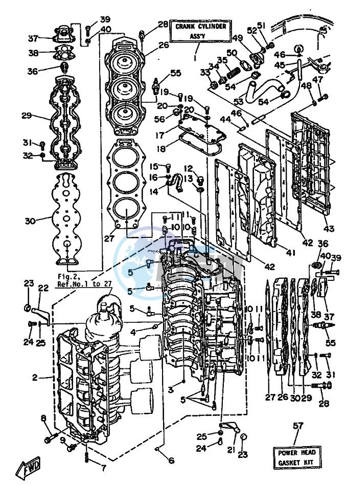 CYLINDER--CRANKCASE