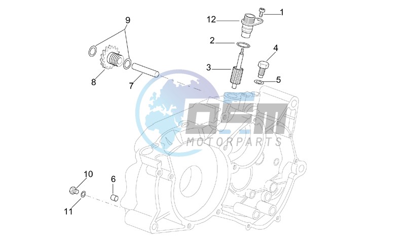 Right crankcase