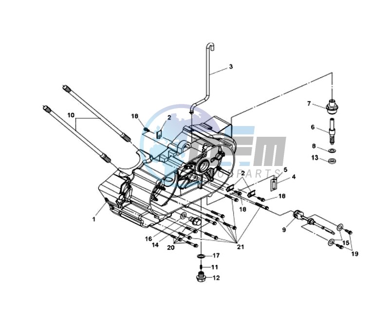 CRANKCASE / STARTER