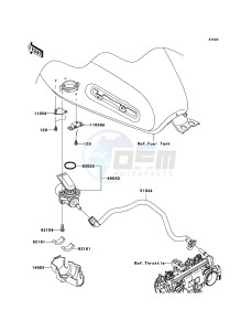 W800 EJ800ABF GB XX (EU ME A(FRICA) drawing Fuel Pump