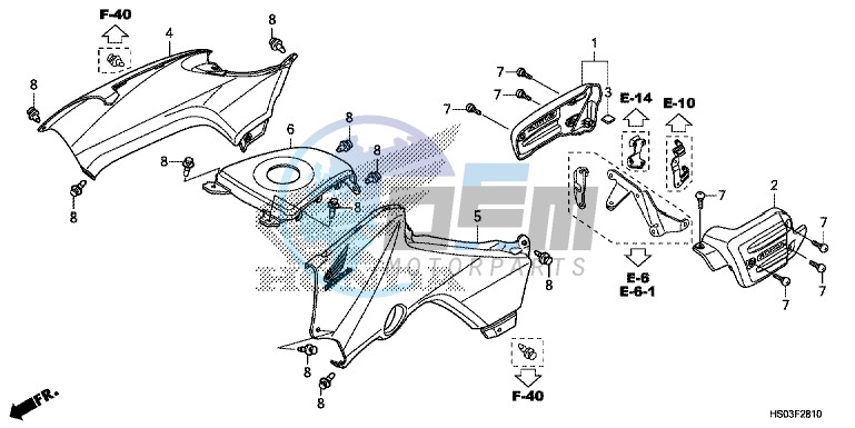 BODY COVER/TANK COVER