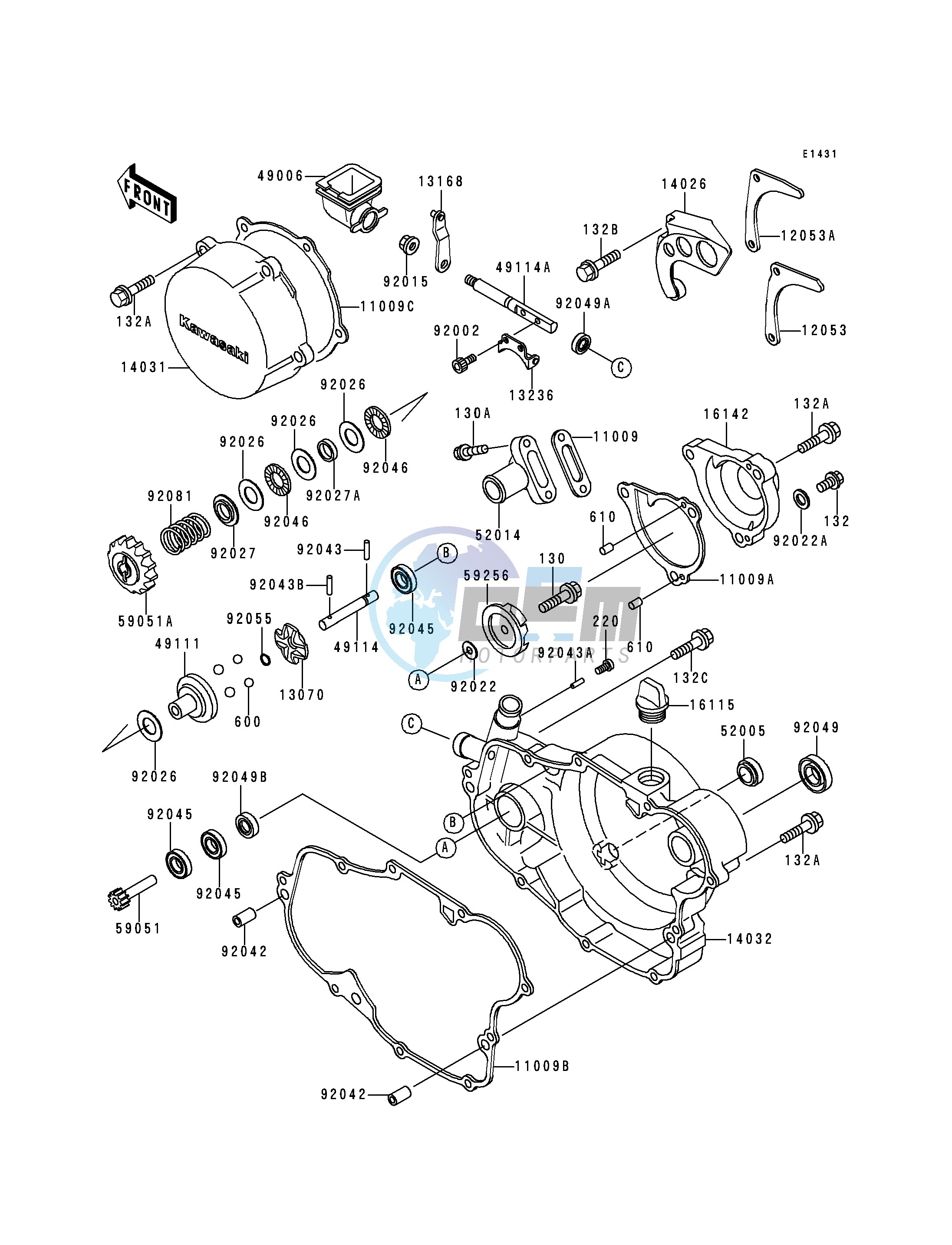 ENGINE COVER-- S- -