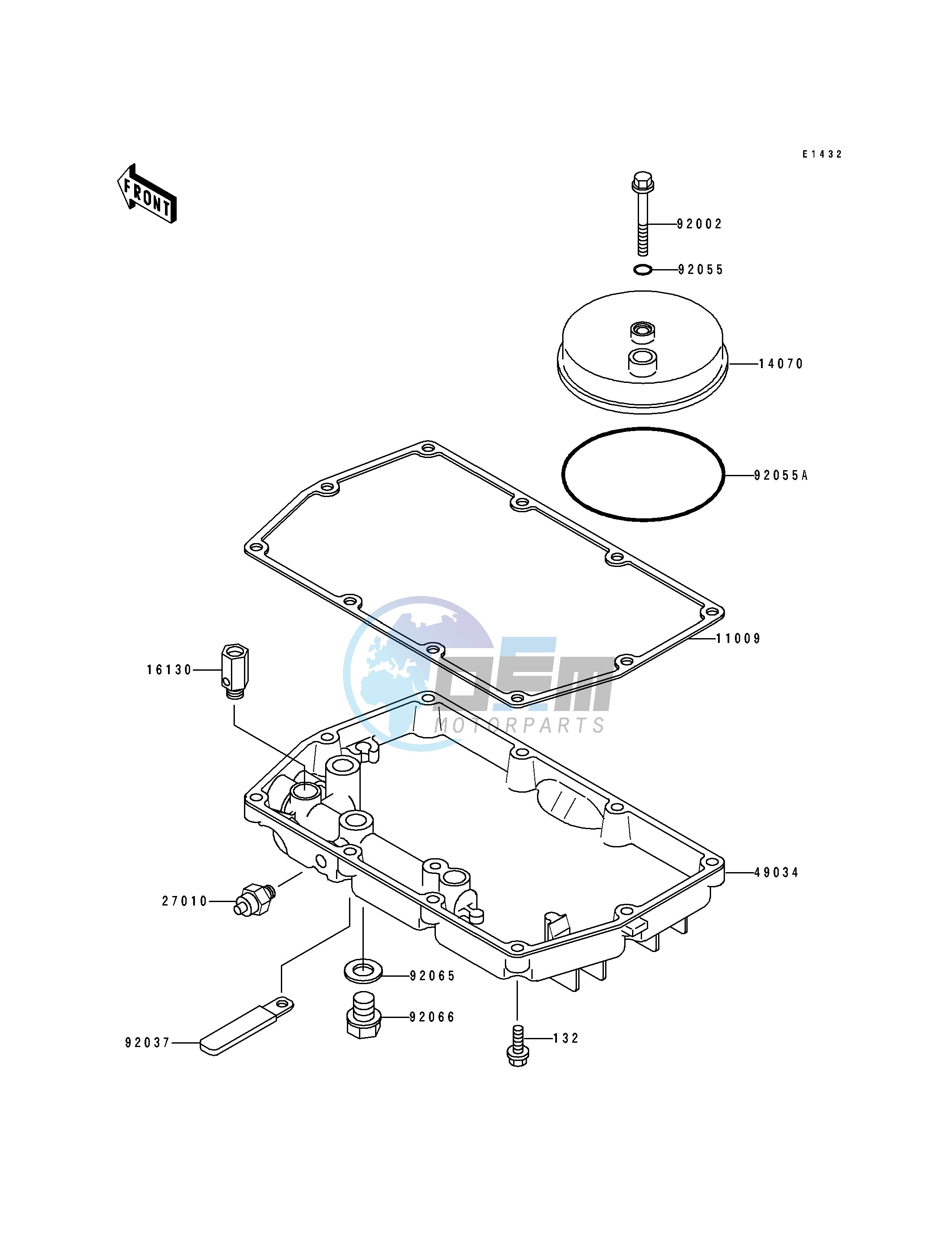 BREATHER COVER_OIL PAN