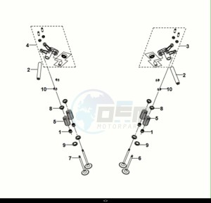 NH-T 200I (MG20BW-EU) (E5) (M1) drawing VALVE