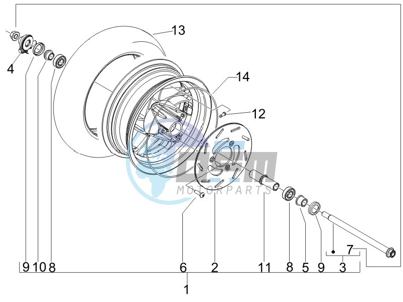 Front wheel