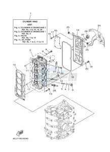 F70AETL drawing CYLINDER--CRANKCASE-2