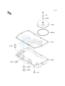 EN 500 C [VULCAN 500 LTD] (C6F-C9F) C8F drawing BREATHER COVER_OIL PAN