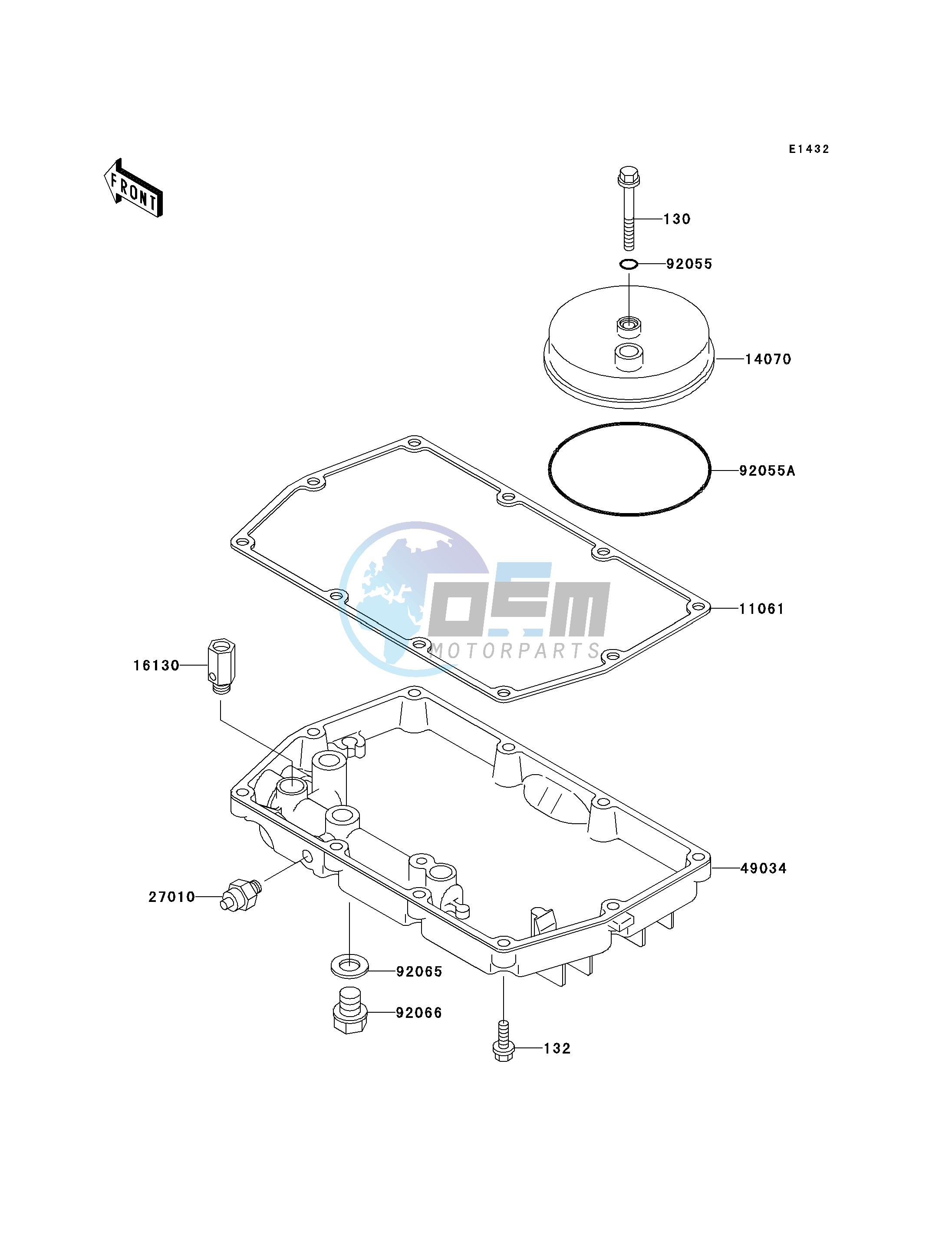 BREATHER COVER_OIL PAN