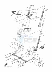 NIKEN GT MXT890D (BFD1) drawing STEERING 2