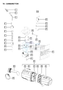 FUNTASTIC_25kmh_K8-L0 50 K8-L0 drawing Carburator