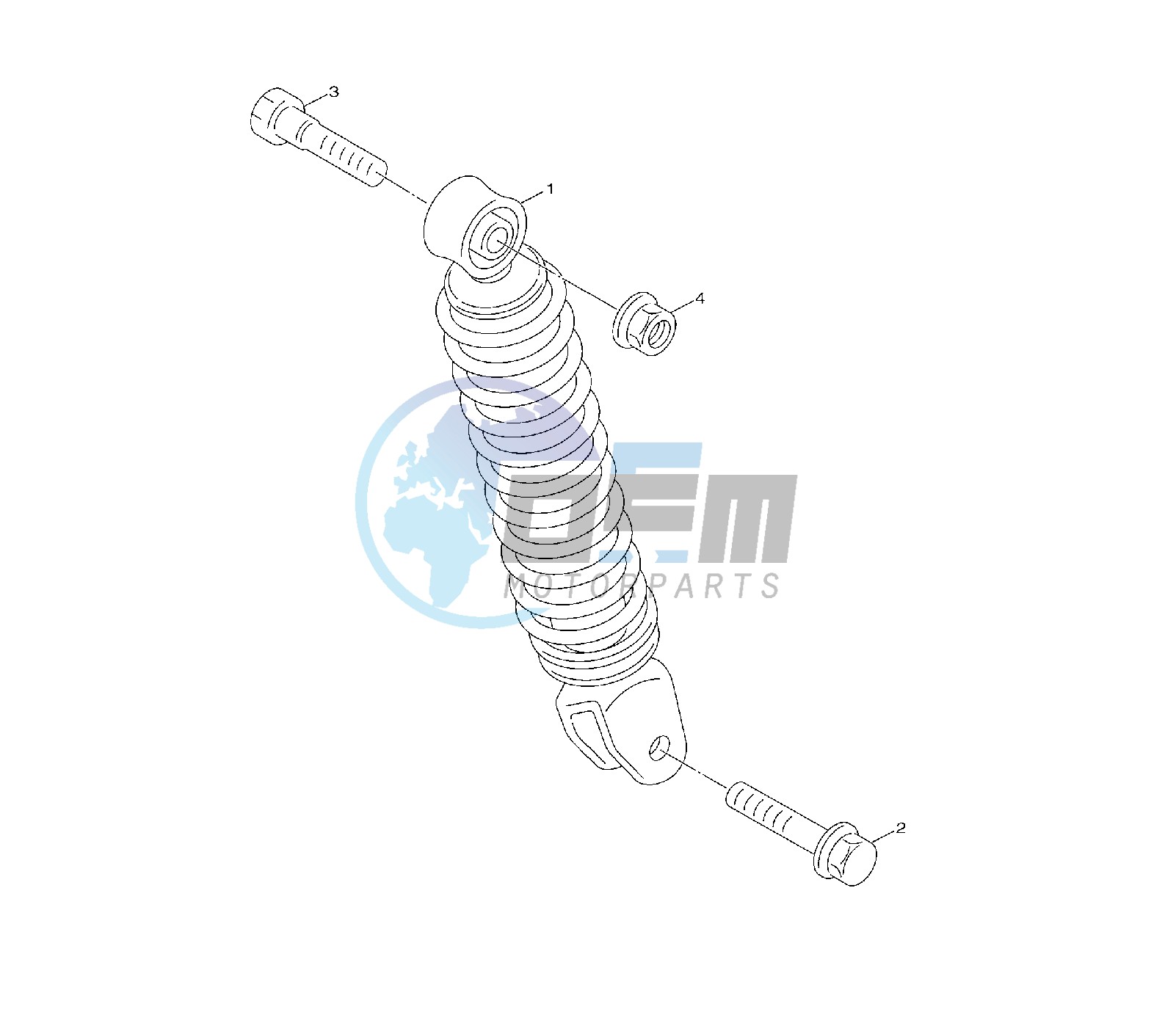 REAR SHOCK ABSORBER