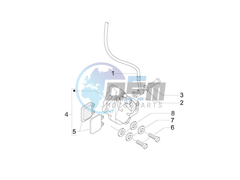 Brakes hose  - Calipers