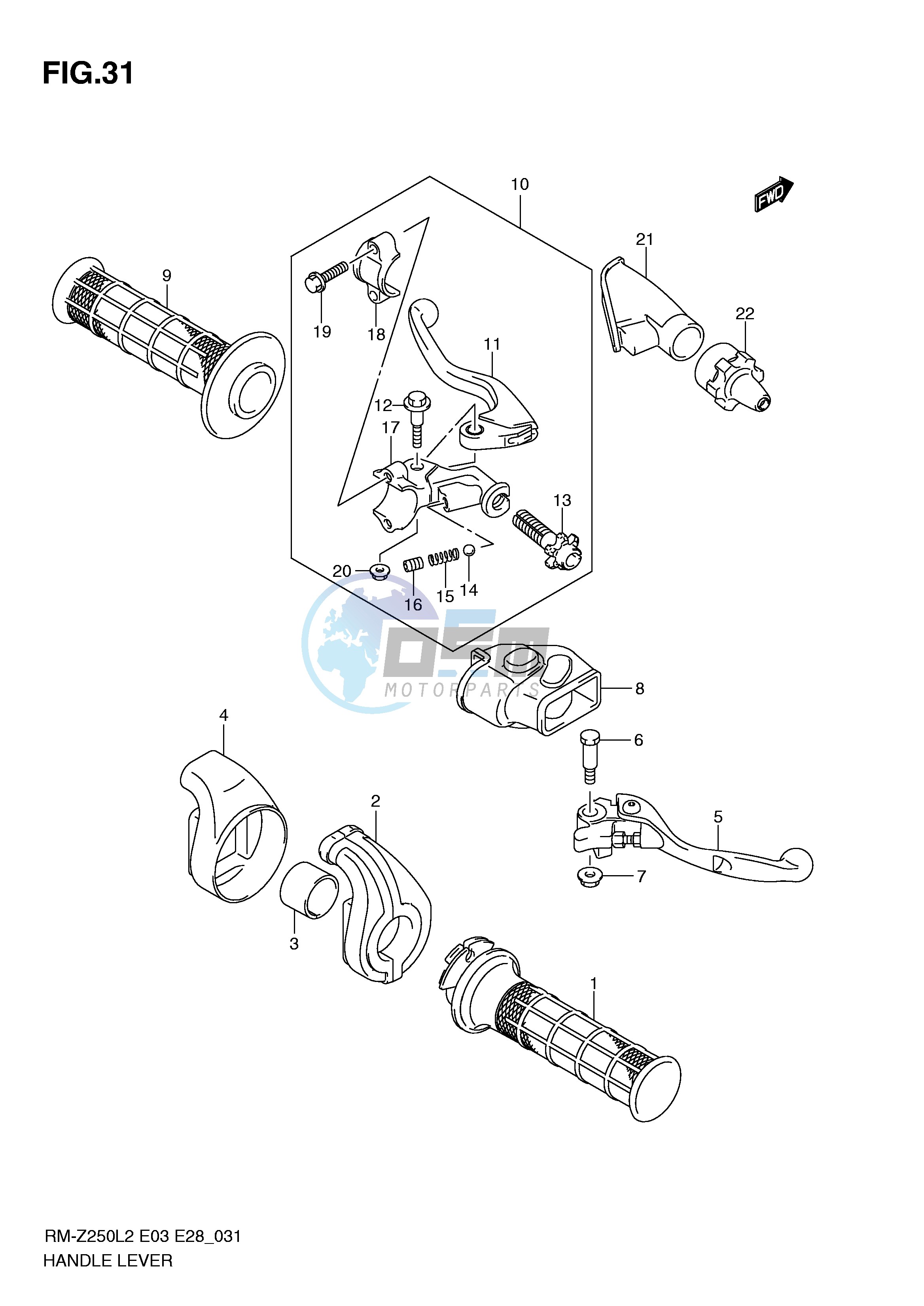 HANDLE LEVER