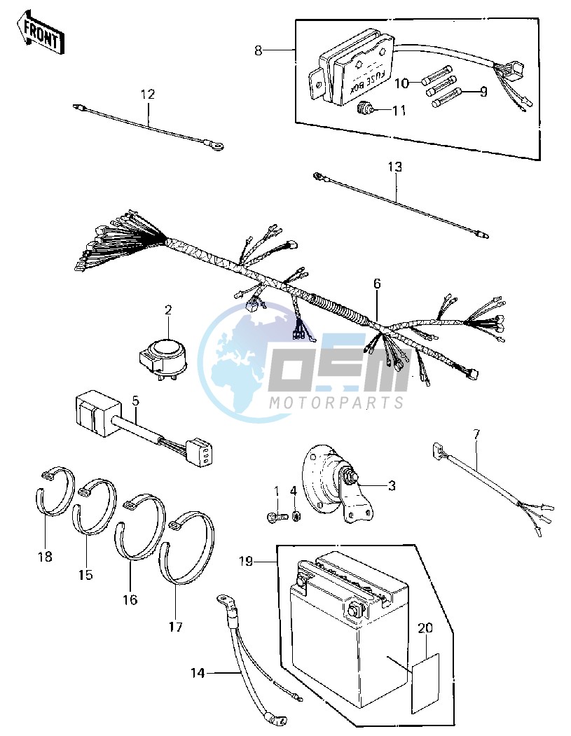 CHASSIS ELECTRICAL EQUIPMENT -- 80 D1- -