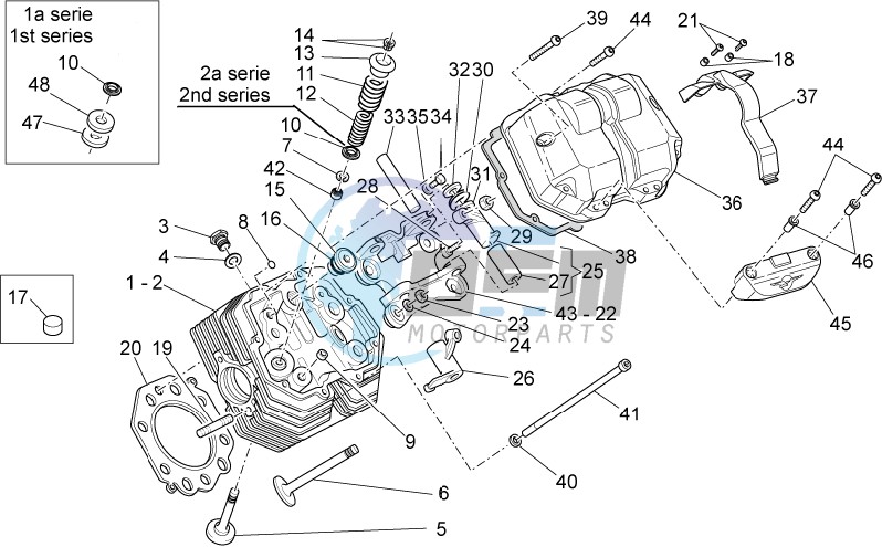 Cylinder head and valves II