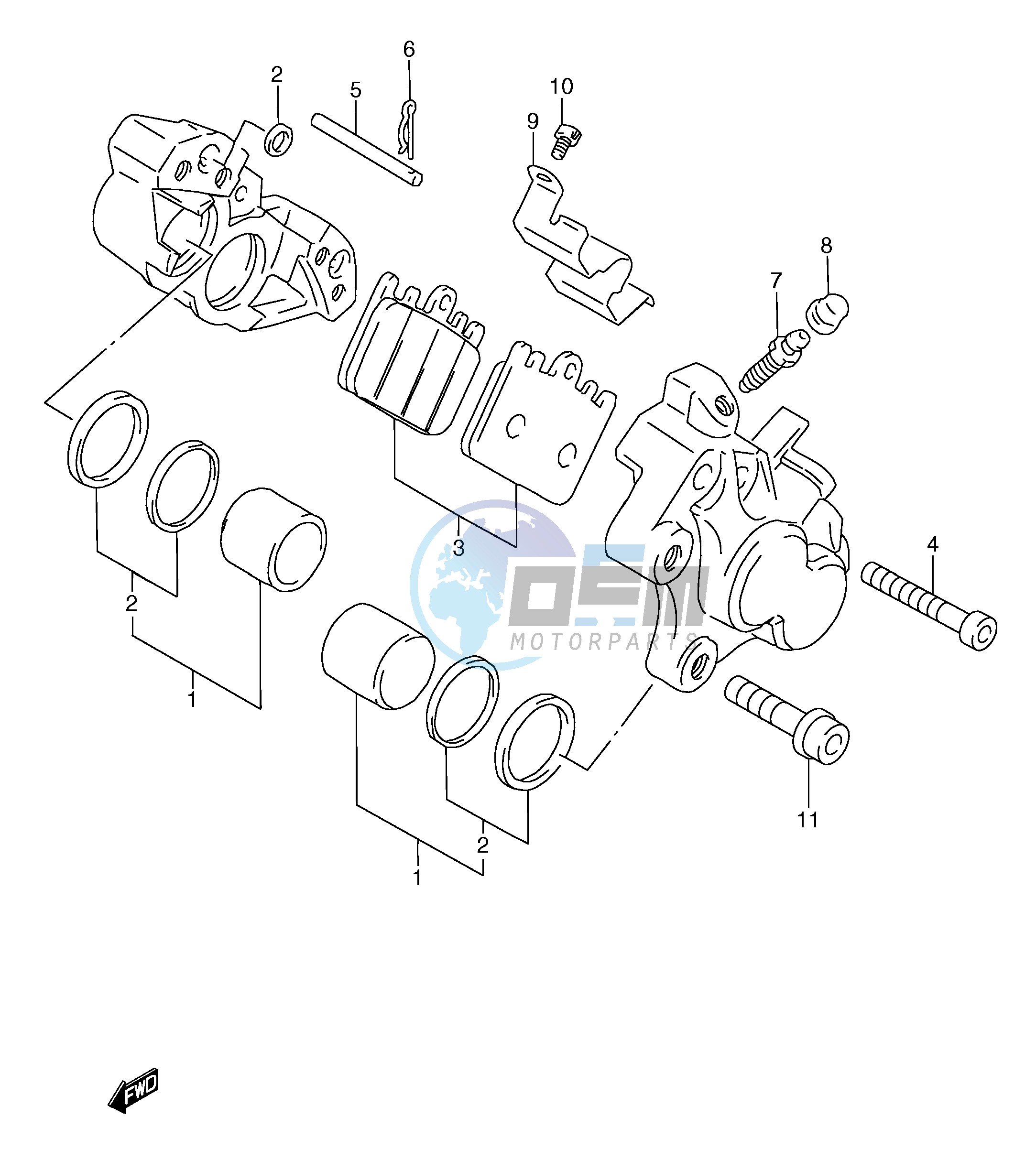 FRONT CALIPER