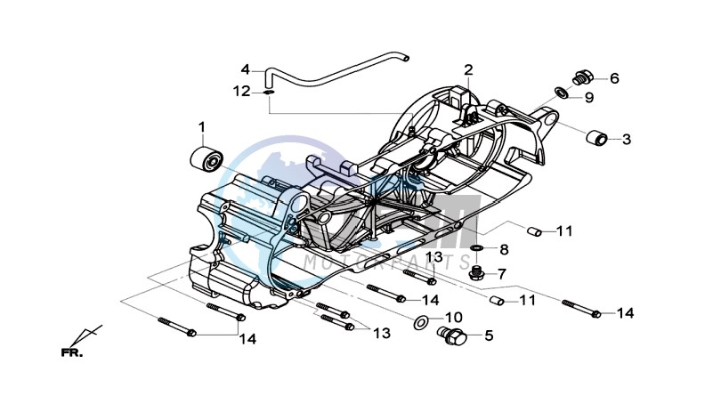 CRANKCASE LEFT