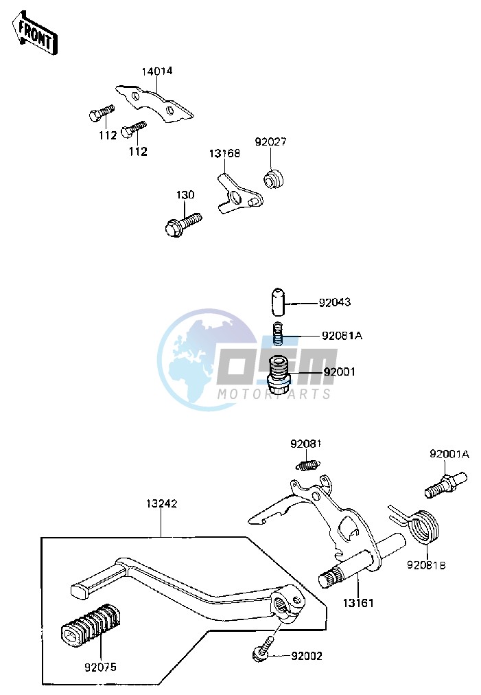 GEAR CHANGE MECHANISM