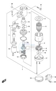 DF 115A drawing Starting Motor