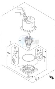 DF 350A drawing PTT Motor