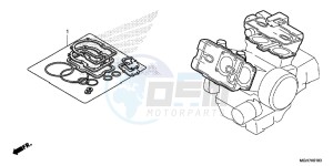 VFR1200XF CrossTourer - VFR1200X 2ED - (2ED) drawing GASKET KIT A