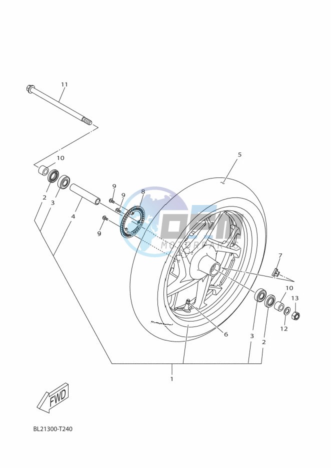 FRONT WHEEL