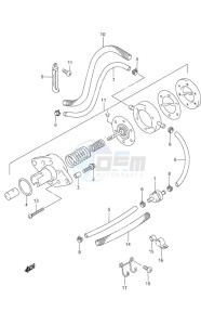 DF 9.9 drawing Fuel Pump