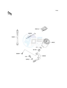 KAF 950 E [MULE 3010 TRANS4X4 DIESEL] (E8F) E8F drawing METER-- S- -