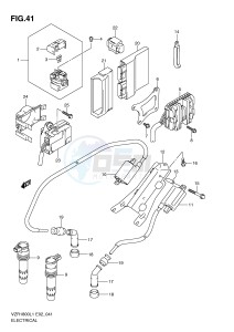 VZR1800 (E2) INTRUDER drawing ELECTRICAL (VZR1800L1 E51)