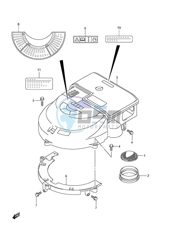 Silencer/Ring Gear Cover