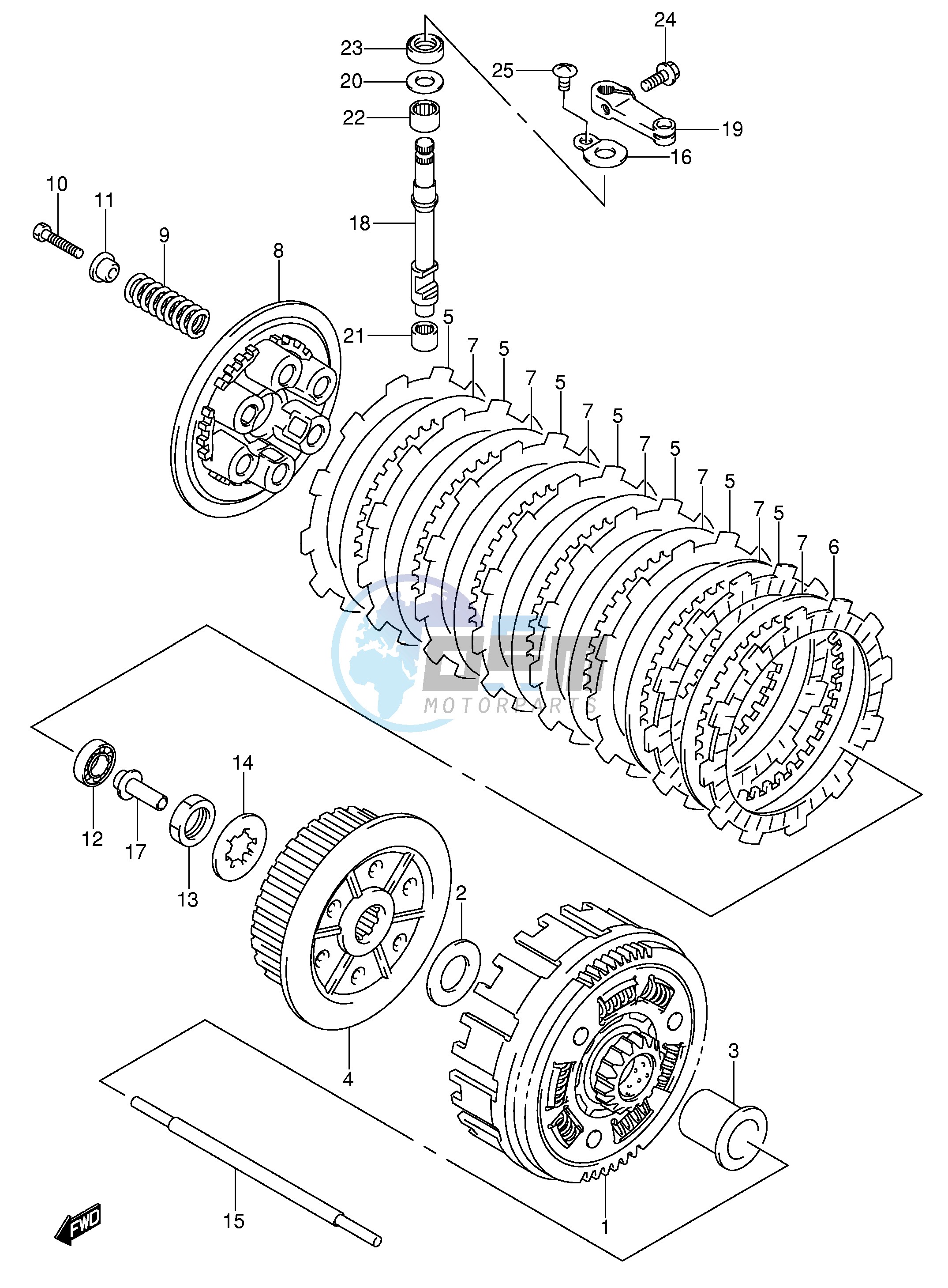 CLUTCH (MODEL K3 K4)