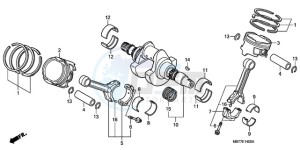 XL1000V9 E / MKH drawing CRANKSHAFT/PISTON