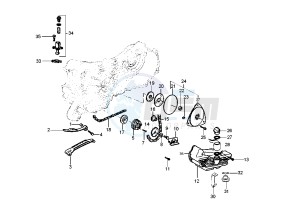 SKIPPER 4T 125-150 drawing Oil pump