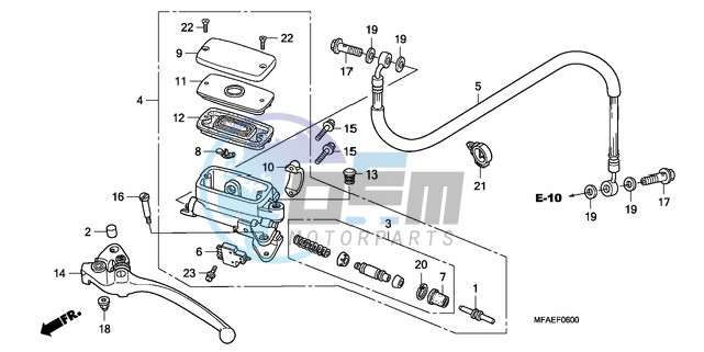 CLUTCH MASTER CYLINDER