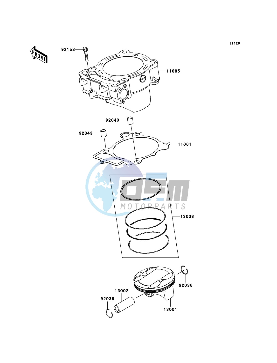 Cylinder/Piston(s)