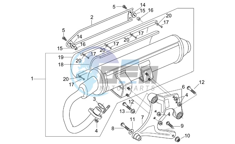 Exhaust unit