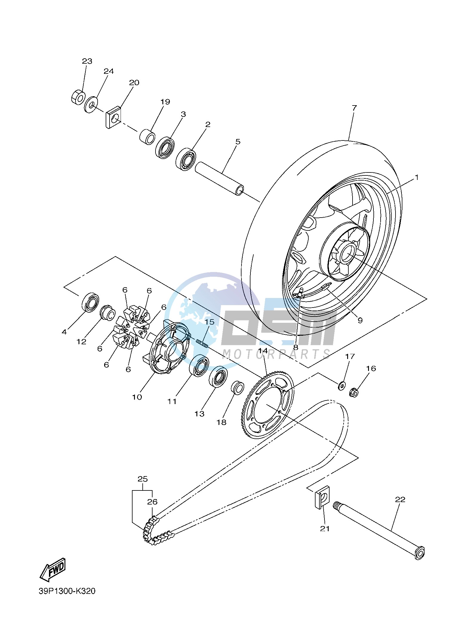 REAR WHEEL