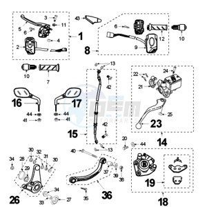 FIGHT Z drawing BRAKE CALIPER *HENG TONG *