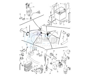 WR R 250 drawing ELECTRICAL 2