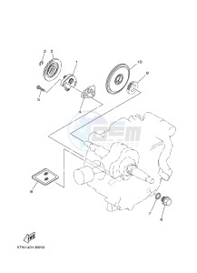 T110C (40B6) drawing OIL PUMP