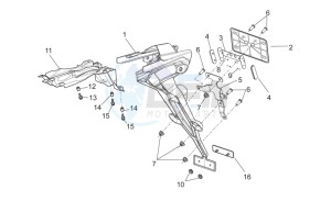 RXV 550 RXV 450-550 STREET LEGAL drawing Rear body II