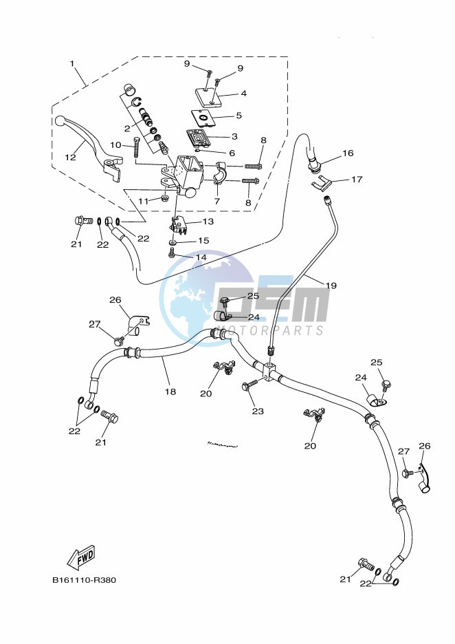 FRONT MASTER CYLINDER